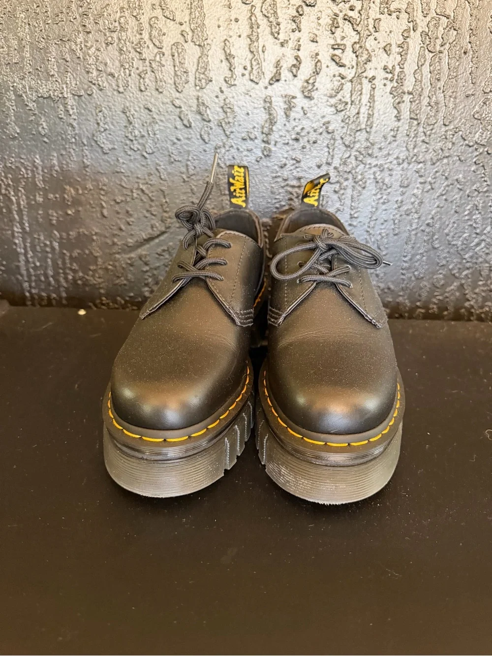 Dr. Martens Audrick Napa Leather Platform Women’s Shoes
